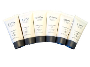2-SETS Espa Bergamot & Jasmine Shampoo, Conditioner, Body Wash 30ml Each TRAVEL